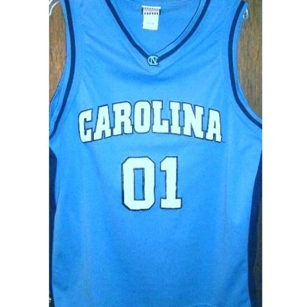 North Carolina Tarheels NCAA Jersey #01 Size XL -Stitched  Numbers & Lettering - Picture 5 of 6